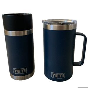 YETI Rambler 24 oz Mug with MagSlider Lid & YETI Rambler 12 oz.